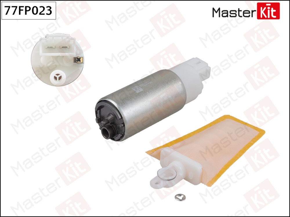 MASTERKIT 77FP023 Насос топливный  OPEL ASTRA G, OMEGA B (3.8bar) Masterkit