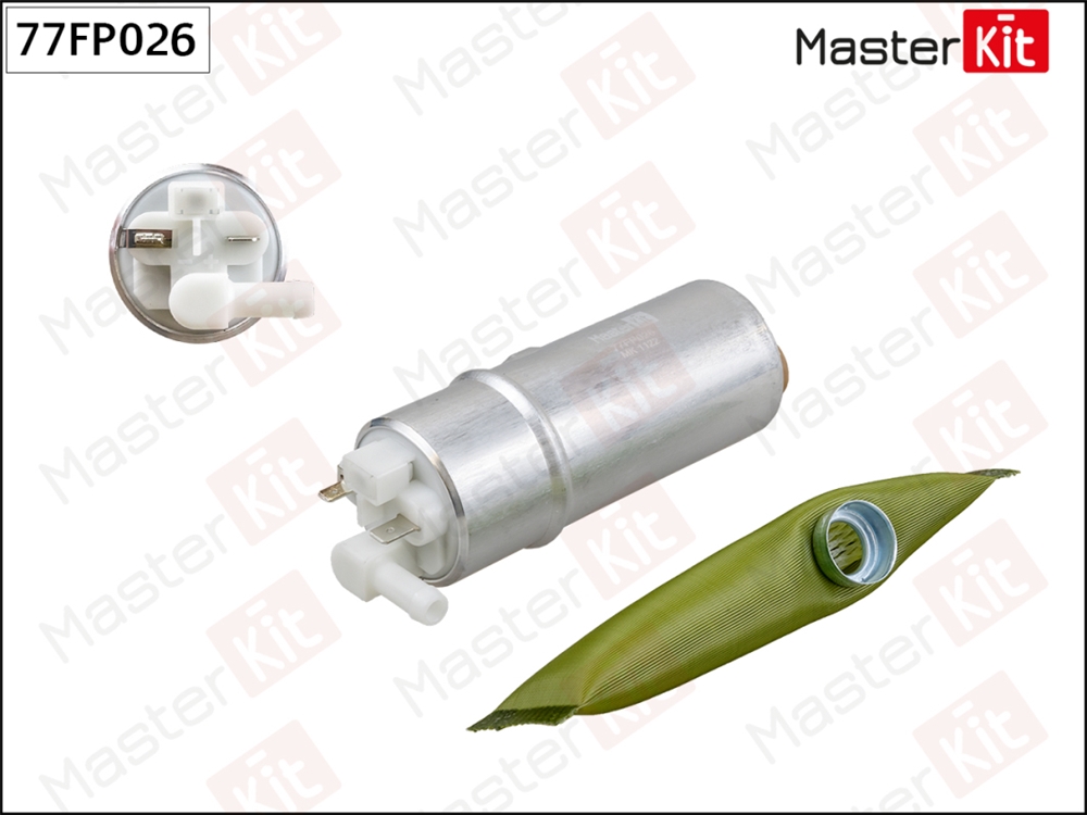 MASTERKIT 77FP026 Насос топливный BMW 5(E39) 95-04,Opel Insignia A(G09) 08-17 (4bar)