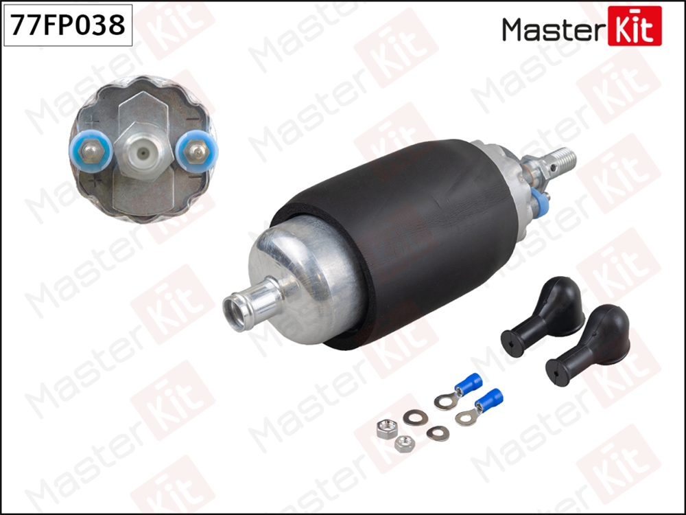 MASTERKIT 77FP038 Насос топливный Audi 80,90,100 76-91,MB 190(W201),E-Class(W124),G-Class(W460) 79-98 (4bar)