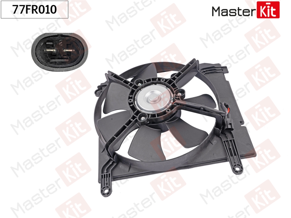 MASTERKIT 77FR010 Вентилятор охлаждения радиатора Daewoo LANOS (KLAT) 1997 -