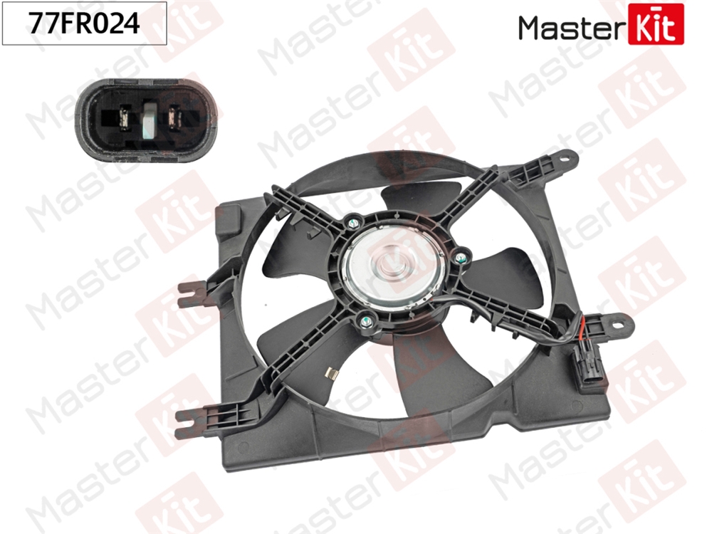 MASTERKIT 77FR024 Вентилятор кондиционера CHEVROLET LACETTI