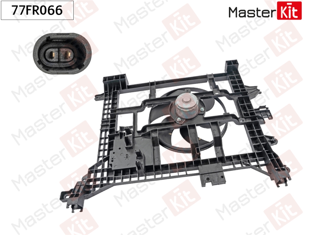 MASTERKIT 77FR066 Вентилятор охлаждения радиатора Renault DUSTER (HS ) 2011 -