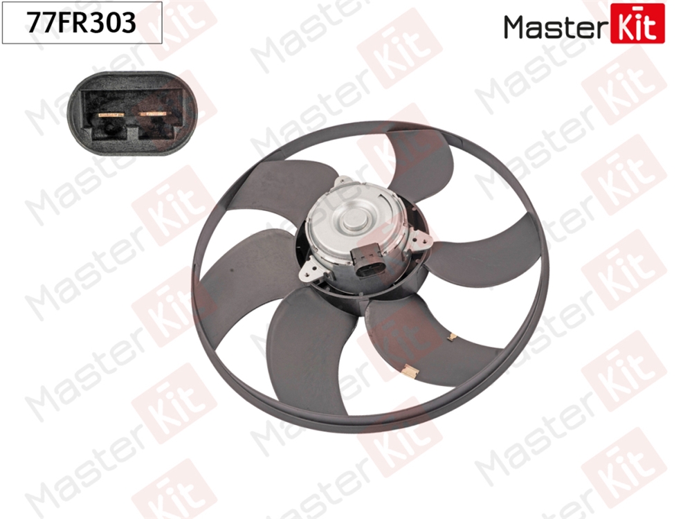 MASTERKIT 77FR303 Вентилятор охлаждения радиатора