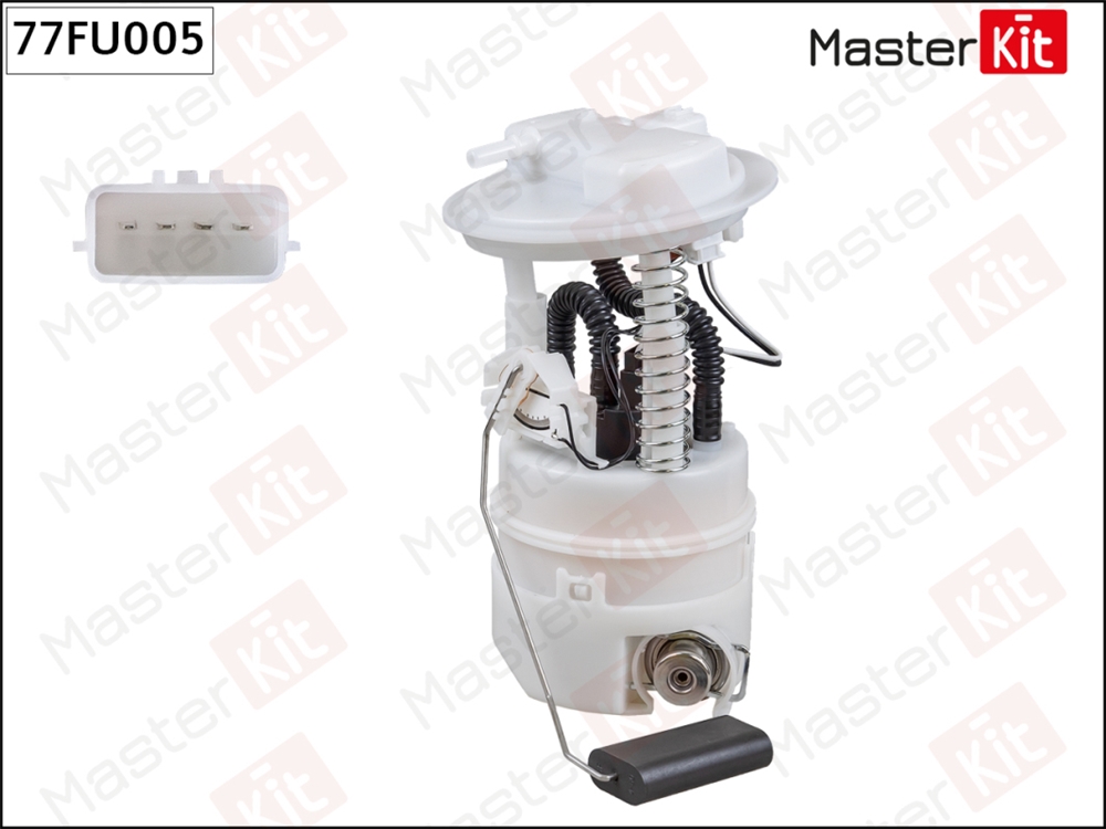 MASTERKIT 77FU005 Модуль топливного насоса Nissan Micra IV(K13),Note(E11,NE11),Qashqai(J10) 05- (3bar)