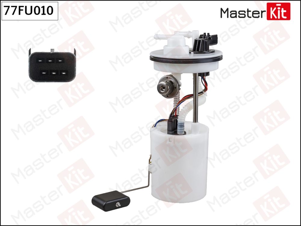 MASTERKIT 77FU010 Модуль топливного насоса Chevrolet Matiz(M200,M250) 05-,Daewoo Matiz(M100,M150) 03- (3bar)