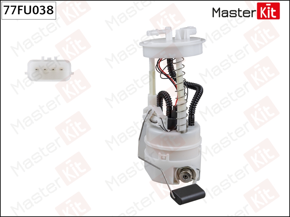 MASTERKIT 77FU038 Модуль топливного насоса Nissan Qashqai(J10) 06-13 (3bar)