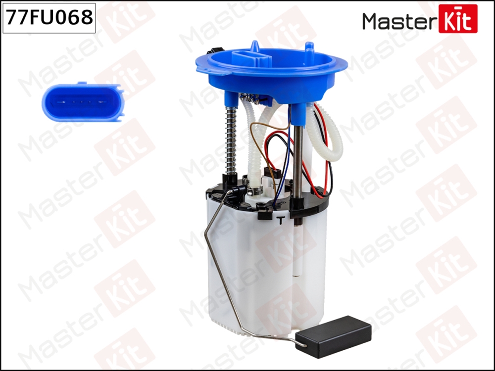 MASTERKIT 77FU068 Модуль топливного насоса Audi A3(8P1) 03-13,Skoda Yeti(5L) 09-17,VW Golf VII 12- (3bar)