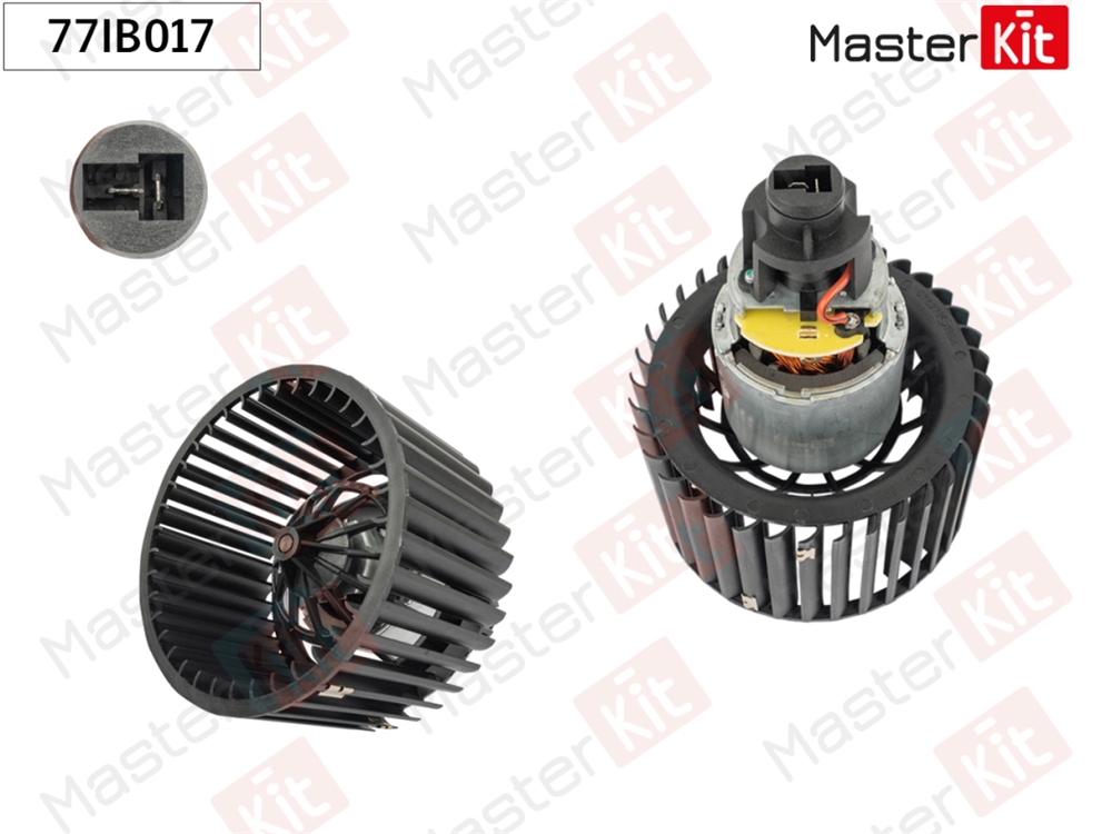 MASTERKIT 77IB017 Вентилятор салона Audi 100 (4A2, 4A5, C4)/A6 (4A2, 4A5, C4) 1990 - 1997