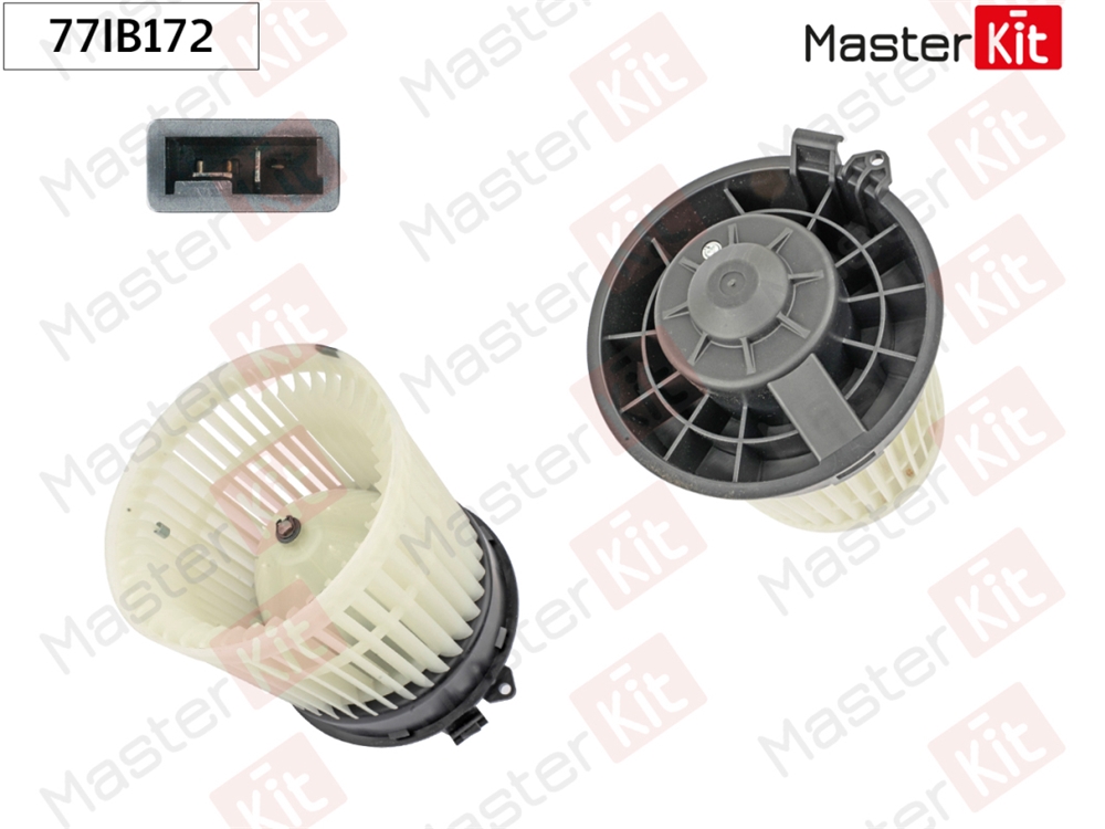 MASTERKIT 77IB172 Вентилятор салона Nissan QASHQAI II (J11, J11 )/X-TRAIL (T32 ) 2013 -