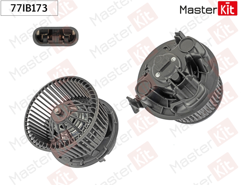 MASTERKIT 77IB173 Вентилятор салона Renault MEGANE II (LM0/1 , BM0/1 , CM0/1 , KM ) 2003 - 77IB173