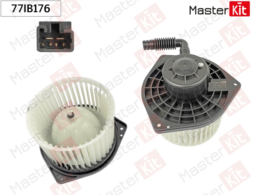 MASTERKIT 77IB176 Мотор отопителя MITSUBISHI LANCER X/OUTLANDER XL 07-