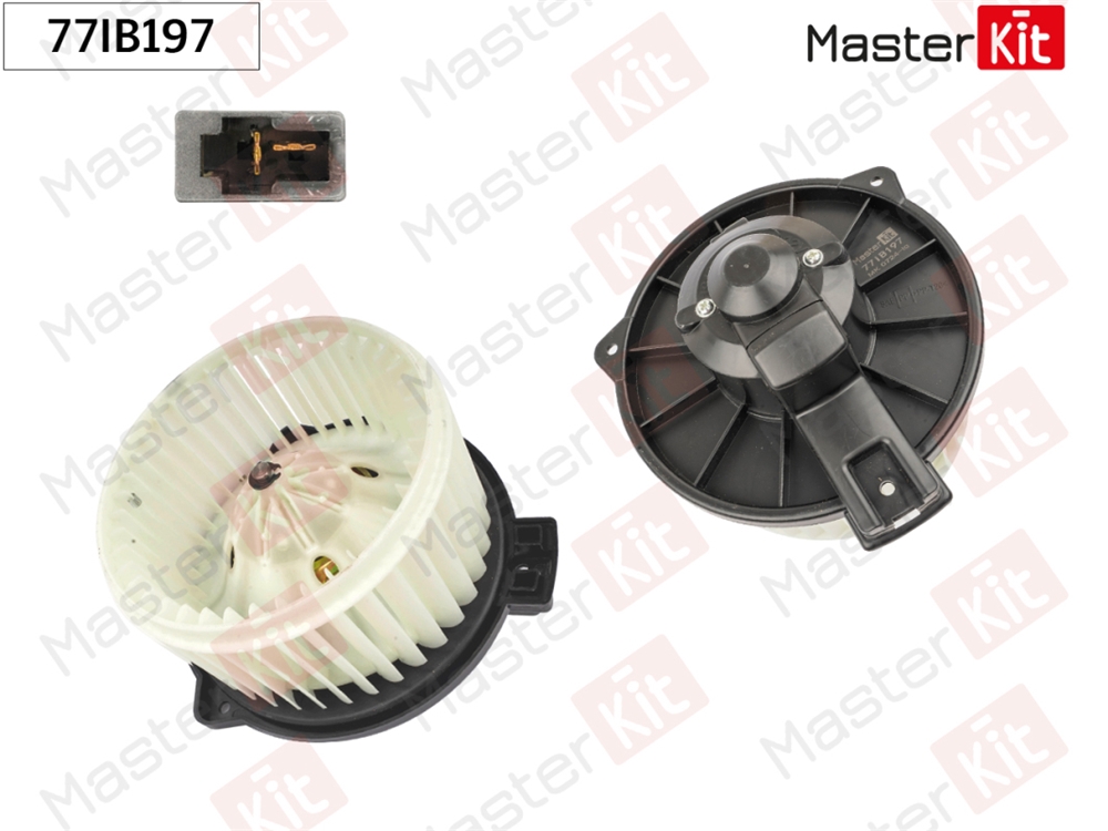 MASTERKIT 77IB197 Вентилятор салона Toyota AVENSIS ( T25 )/COROLLA ( E12 ) 2000 - 2008