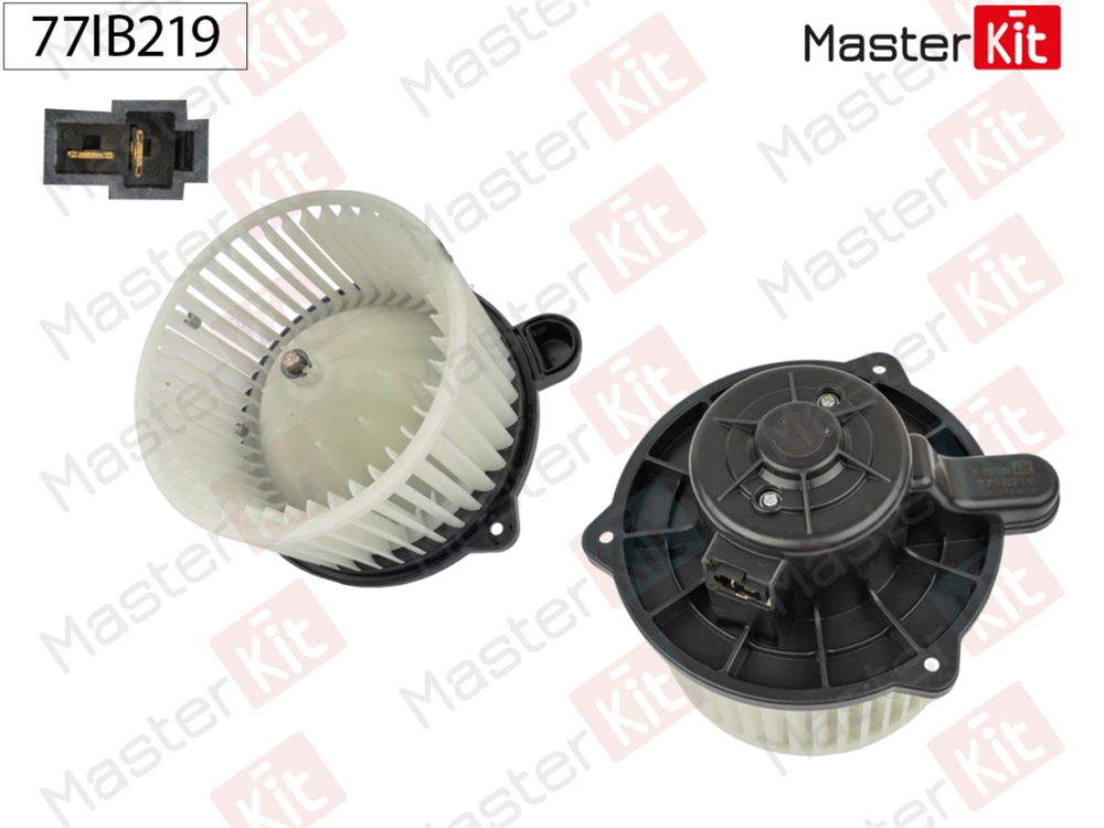 MASTERKIT 77IB219 Мотор отопителя HYUNDAI ACCENT 03- (ТАГАЗ)/GETZ 02-