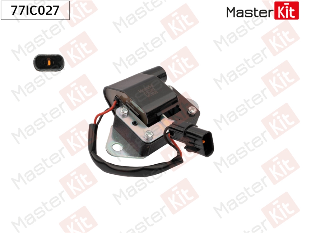 MASTERKIT 77IC027 Катушка зажигания Hyundai Accent II(LC) 99-06,Mitsubishi L200(K7 T,K6 T),Lancer VII 96-13