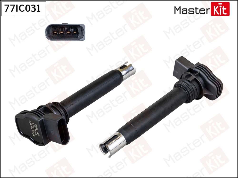 MASTERKIT 77IC031 Катушка зажигания AUDI/VW 1.8/2.0 05- 77IC031