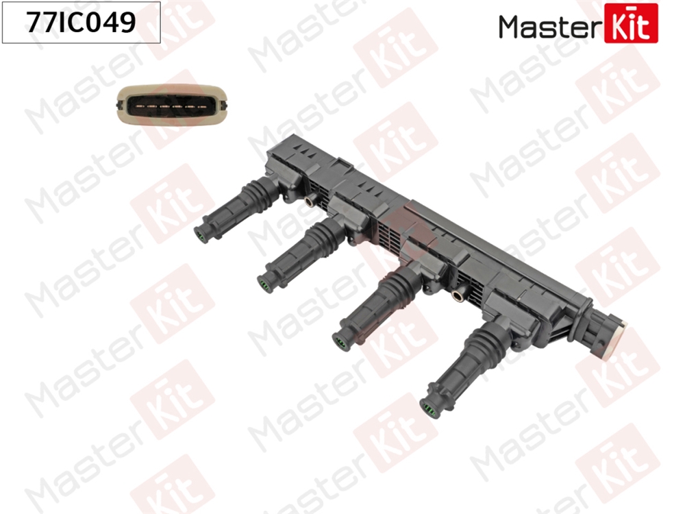 MASTERKIT 77IC049 Катушка зажигания  OPEL ASTRA H, CORSA D 1.2-1.4 77IC049