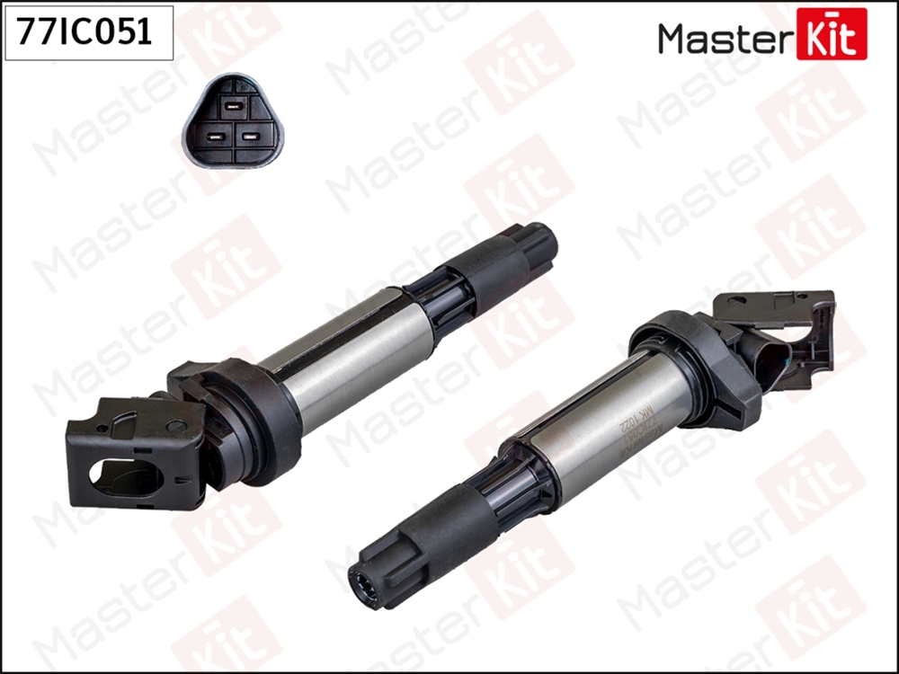 MASTERKIT 77IC051 Катушка зажигания BMW 1(E87),3(E90),5(E60),X5(E70) 01-13