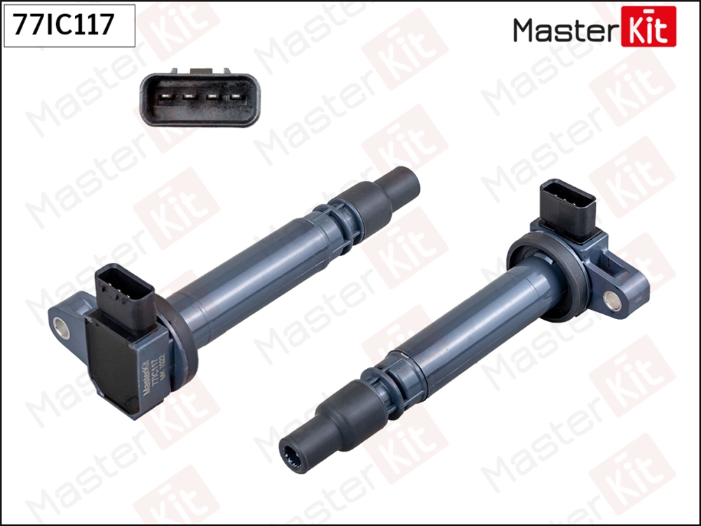 MASTERKIT 77IC117 Катушка зажигания Toyota Hiace IV( H1 , H2 ),Land Cruiser Prado( J12 ) 95-