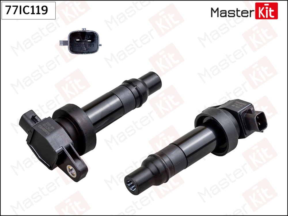 MASTERKIT 77IC119 Катушка зажигания Hyundai ix20(JC),Solaris I(RB) 10-,Kia Rio III(UB),Soul(AM) 09-
