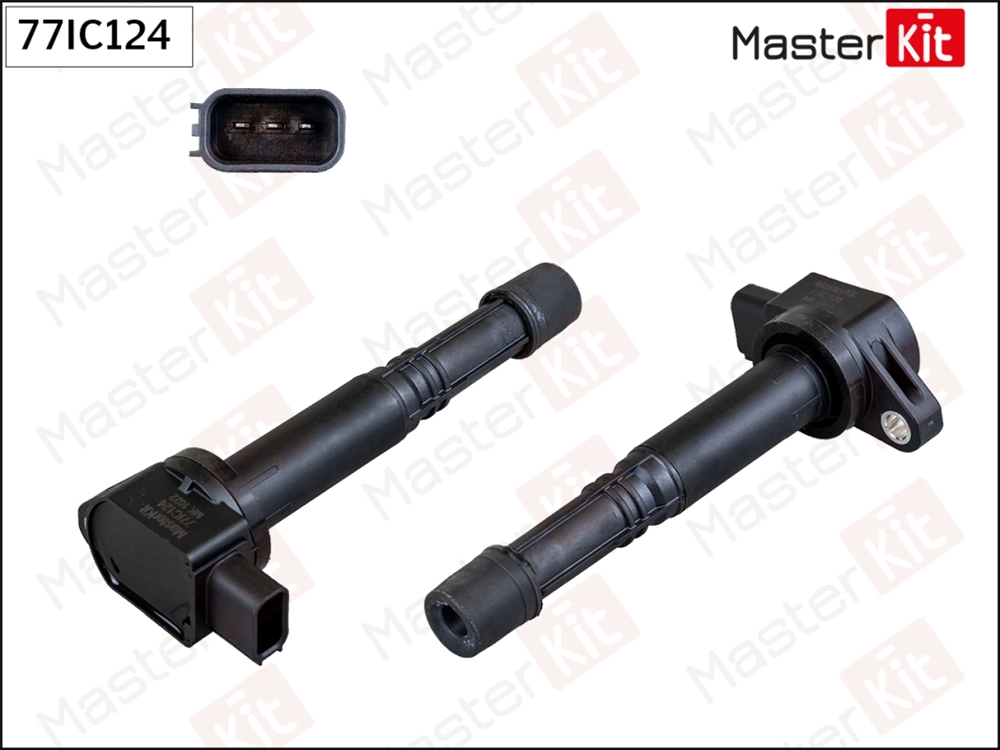 MASTERKIT 77IC124 Катушка зажигания Honda Accord VII,Civic VIII,CR-V III(RE ) 03-