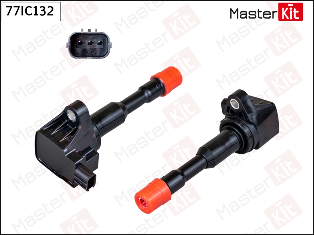 MASTERKIT 77IC132 Катушка зажигания HONDA JAZZ 06-