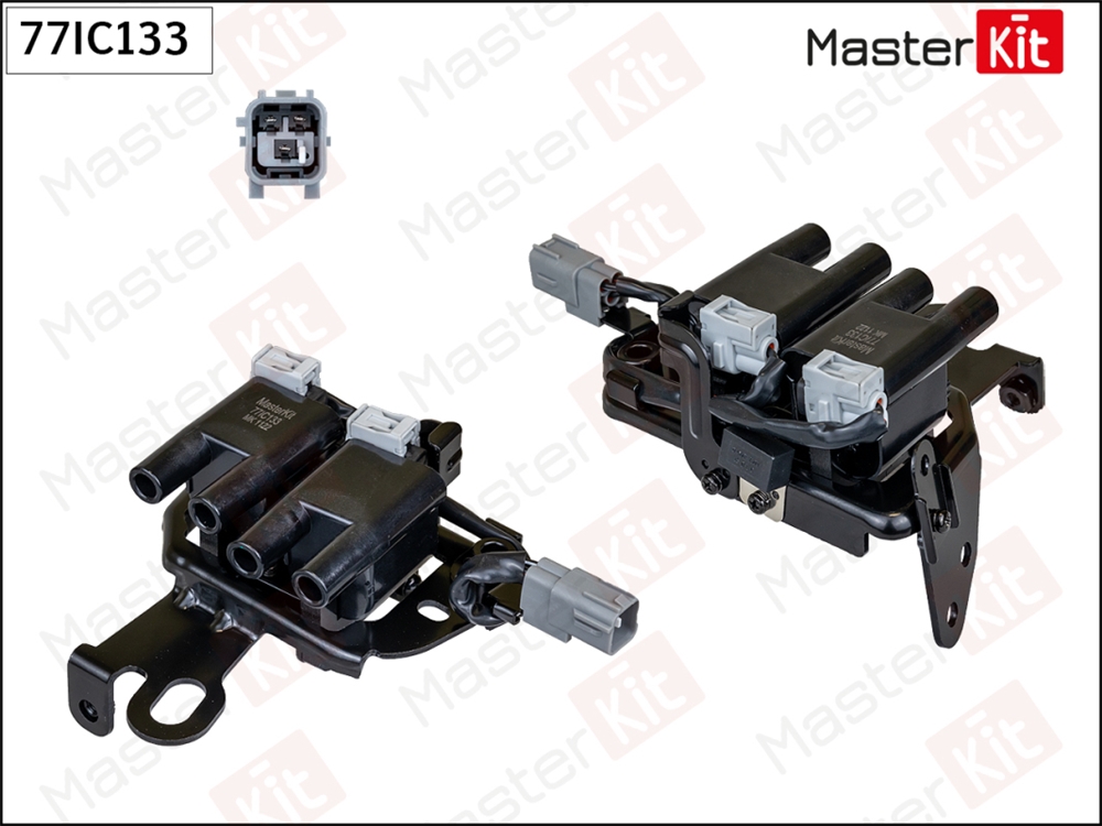 MASTERKIT 77IC133 Катушка зажигания KIA CEED, SPORTAGE 2.0 77IC133