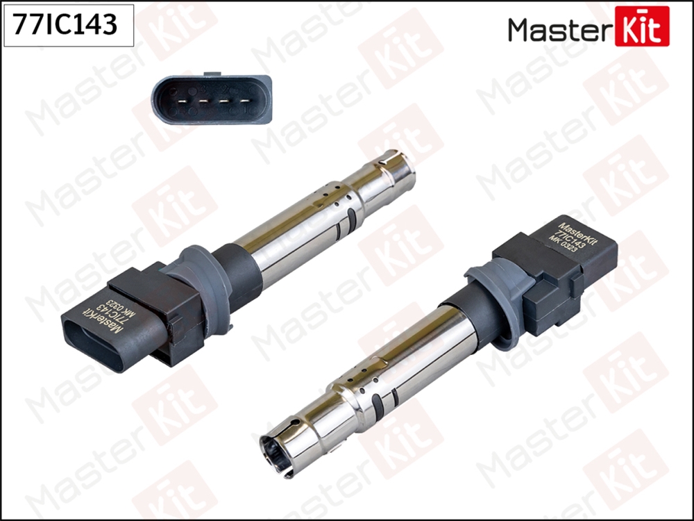 MASTERKIT 77IC143 Катушка зажигания AUDI Q7, VW TOUREG 3.6 77IC143
