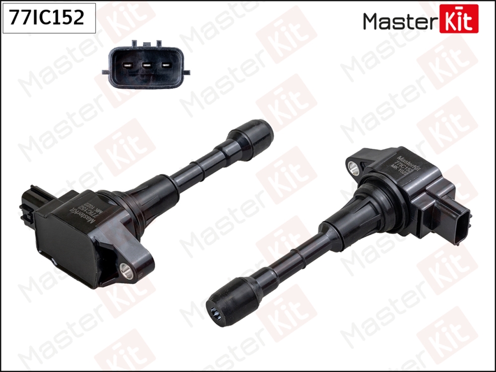 MASTERKIT 77IC152 Катушка зажигания Infiniti QX70 13-,Nissan X-Trail(T31) 07-14,Renault Koleos I(HY ) 08-