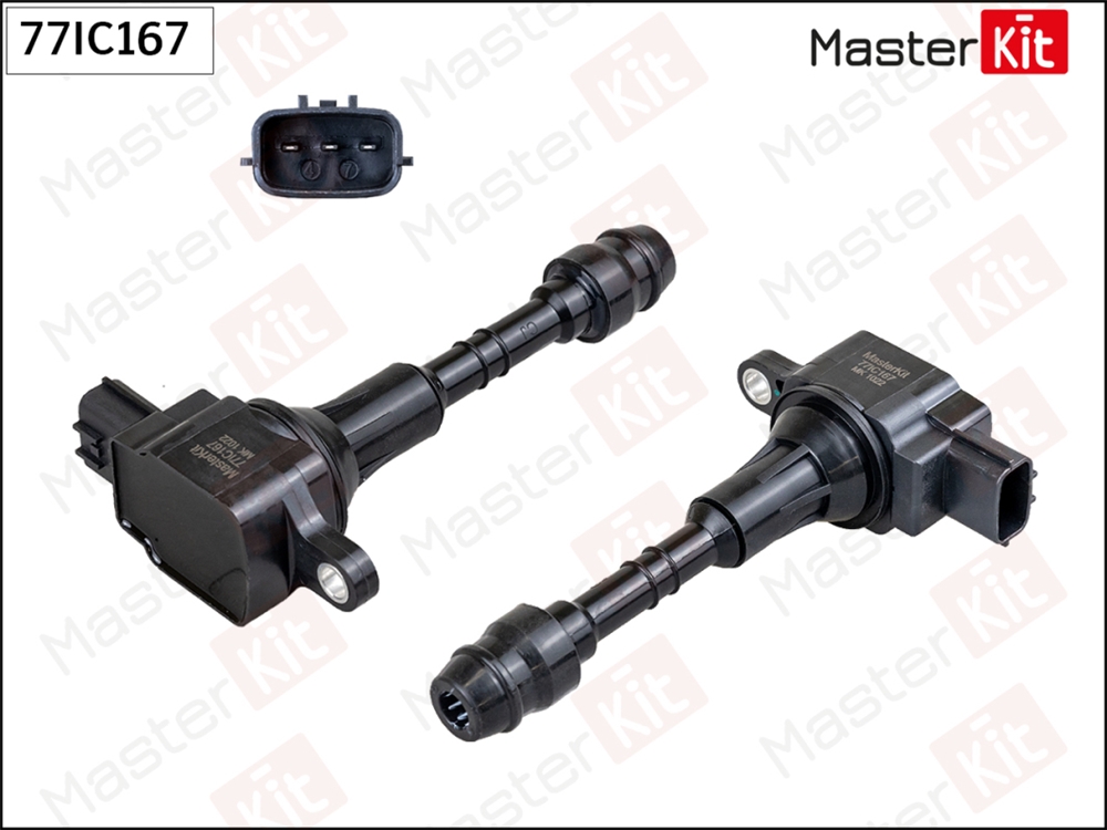 MASTERKIT 77IC167 Катушка зажигания Infiniti FX,Q45 III(F50) 01-,Nissan Patrol GR V Wagon(Y61) 97-