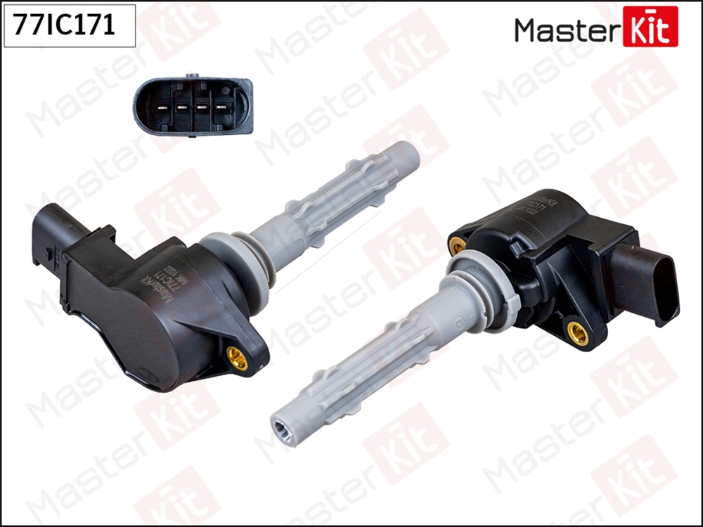 MASTERKIT 77IC171 Катушка зажигания MB C-Class(W204),E-Class(W212),Sprinter(906) 06-
