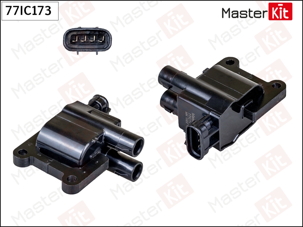 MASTERKIT 77IC173 Катушка зажигания Toyota Avensis( T22 ),Corolla( E11 ),Land Cruiser 90( J9 ) 95-