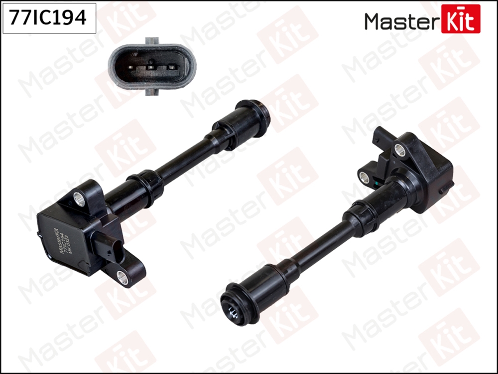 MASTERKIT 77IC194 Катушка зажигания FORD FOCUS III 1.6 Ecoboost 77IC194