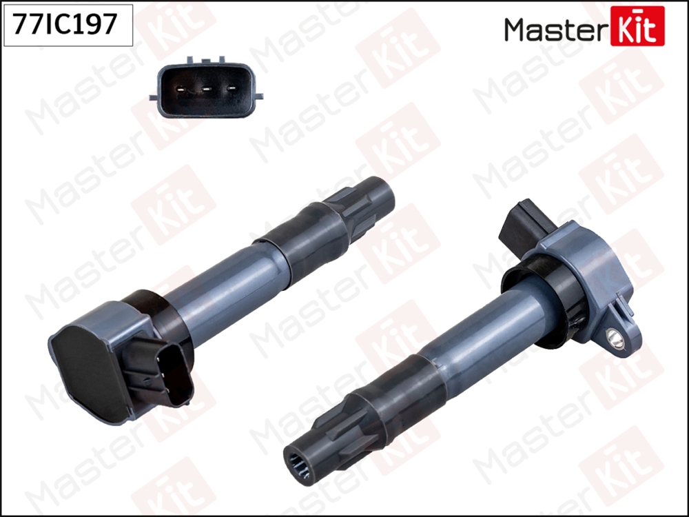 MASTERKIT 77IC197 Катушка зажигания MITSUBISHI OUTLANDER 2.4 -06