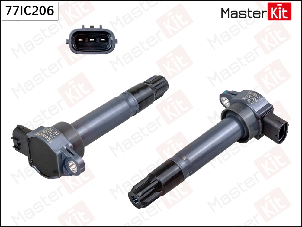MASTERKIT 77IC206 Катушка зажигания Mitsubishi Pajero IV(V8 W,V9 W) 06-