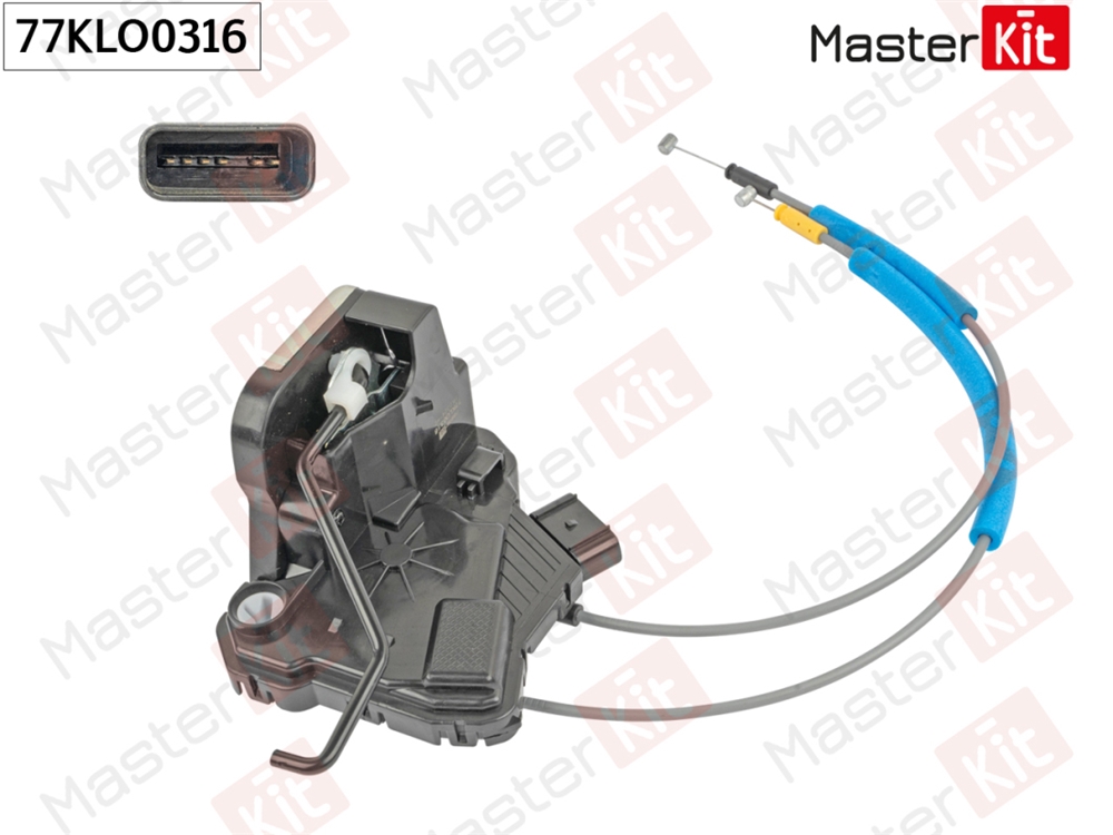 MASTERKIT 77KLO0316 Замок двери перед. лев. Hyundai ACCENT (H6)/SOLARIS (H5) 2016 -