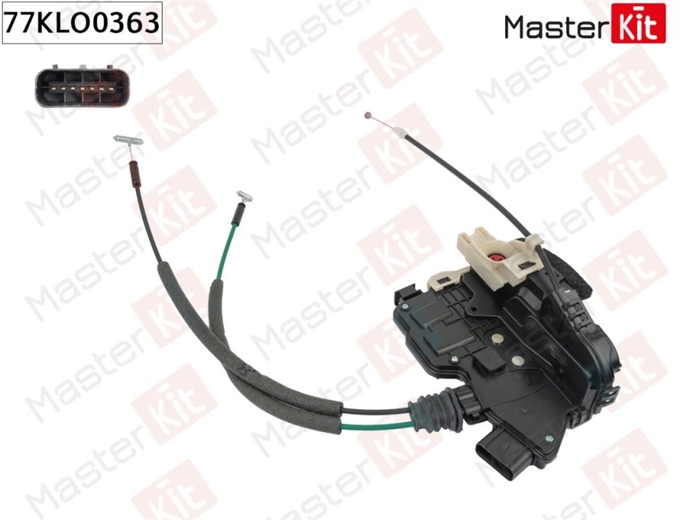MASTERKIT 77KLO0363 Замок двери перед. лев. Kia SORENTO (XM) 2009 - 2018