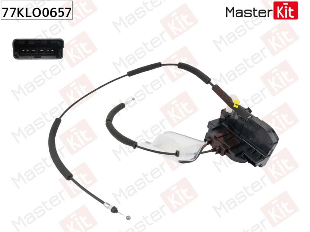 MASTERKIT 77KLO0657 Замок двери перед. лев. Infiniti FX/QX70 (S51) 2008 - 2017