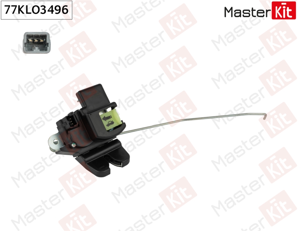 MASTERKIT 77KLO3496 Замок багажника HYUNDAI ACCENT/SOLARIS 2010 - 2017