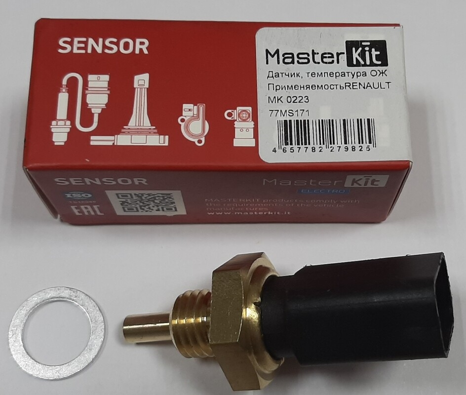 MASTERKIT 77MS171 Датчик, температура ОЖ RENAULT 77MS171