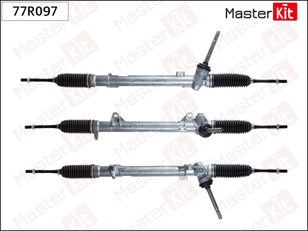 MASTERKIT 77R097 Рейка рулевая NISSAN X-TRAIL (T32) 13-