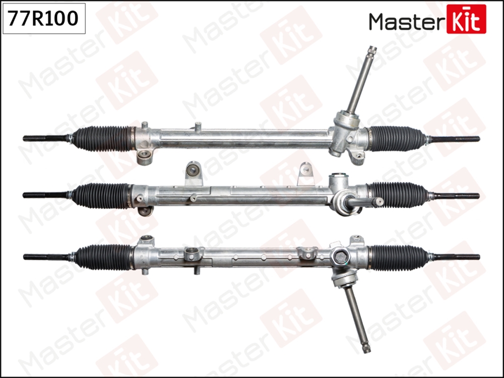 MASTERKIT 77R100 Рейка рулевая KIA SPORTAGE IV 15- (4x4) 2.0 G4NA 77R100