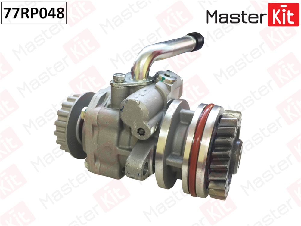 MASTERKIT 77RP048 Насос ГУР VW MULTIVAN V 2.5TDI (w/air con)/ VW TOUAREG 2.5TDI 03-