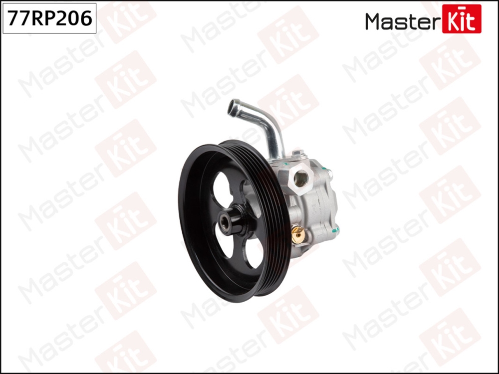 MASTERKIT 77RP206 Насос гидроусилителя MITSUBISHI PAJERO SPORT II/ L200 (2.5D 2008 -) 77RP206