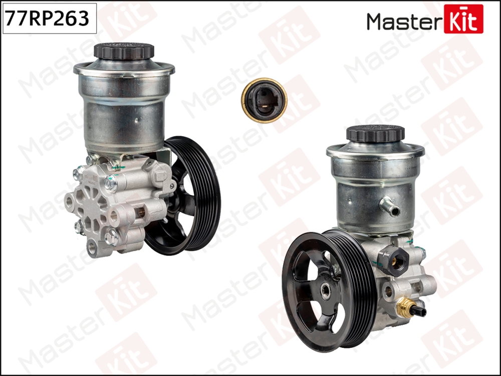 MASTERKIT 77RP263 Насос ГУР TOYOTA LAND CRUISER PRADO 09-/HILUX 05-/4RUNNER 09-