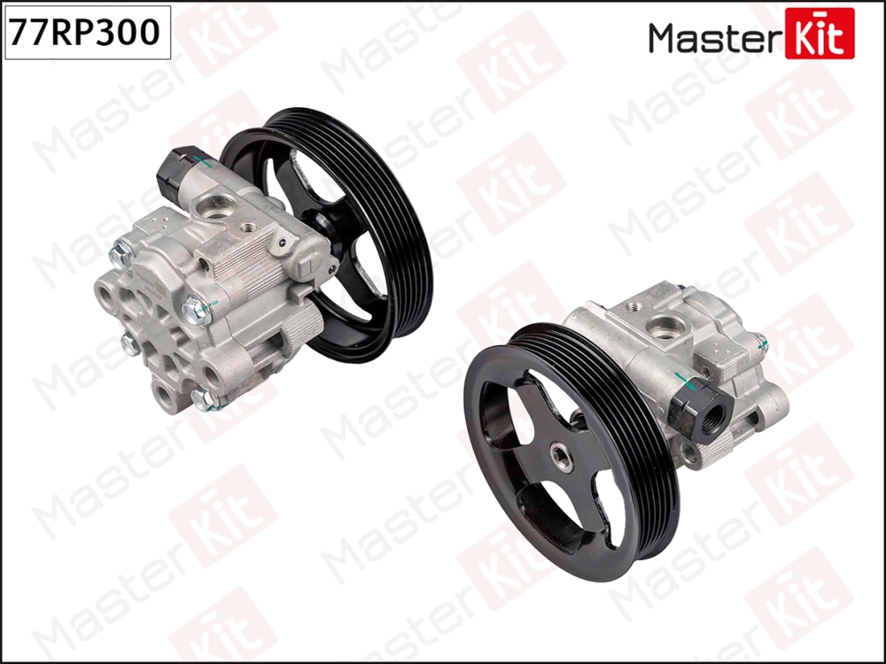 MASTERKIT 77RP300 Насос ГУР TOYOTA LAND CRUISER 02-07/LEXUS LX470 02-07