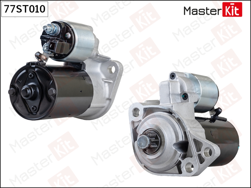 MASTERKIT 77ST010 Стартер 12V 1.1kW