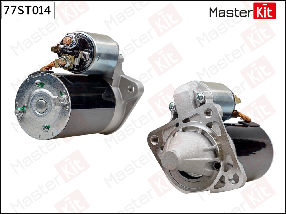 MASTERKIT 77ST014 Стартер KIA RIO/SPECTRA 0.9kw