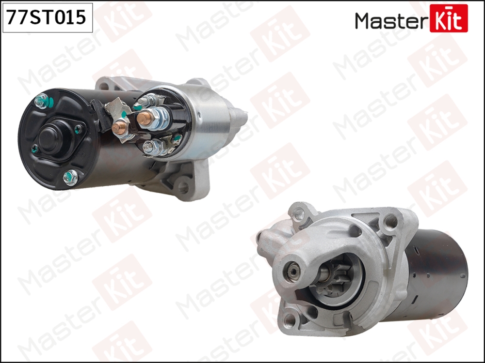 MASTERKIT 77ST015 Стартер BMW 3(E46),5(E60),7(E65,E66,E67),X5(E53) 98-10 (1,4kW)