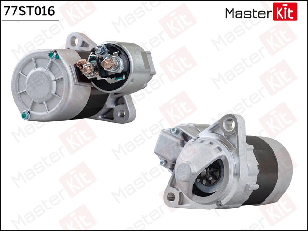 MASTERKIT 77ST016 Стартер Nissan Almera II(N16),Primera(P12) 00- (0,7kW)