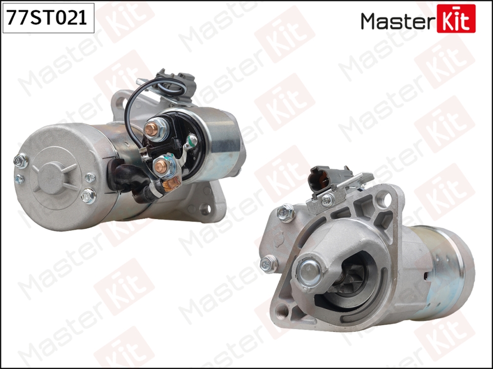 MASTERKIT 77ST021 Стартер 12V 1.2kW